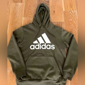 Adidas Olive Oil Green Hoodie - Size Medium - Worn Once!